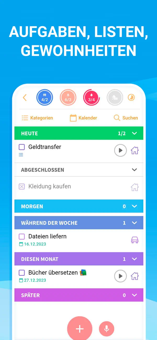 Tagesplaner Screenshot 3